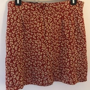 Kendall & Kylie Skirts - Kendall & Kylie leopard print mini skirt Kendall & Kylie Skirts - Kendall & Kylie leopard print mini skirt